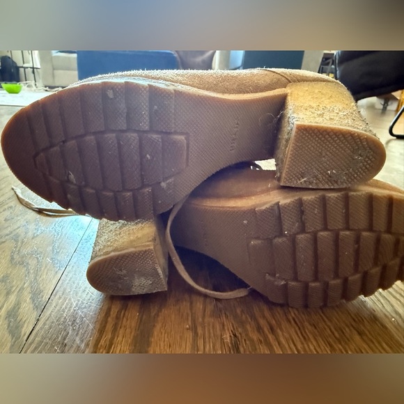 Prada Chestnut Lace-up Bootie Size 37.5 - Picture 5 of 7